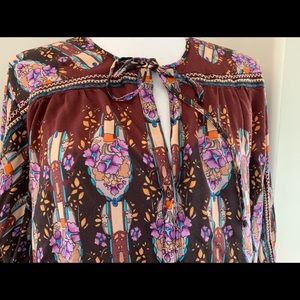 Johnny Was women’s tie blouse